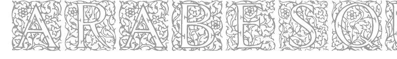 Arabesque Initialen