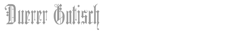 Duerer Gotisch