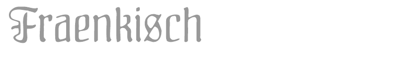 Fraenkisch