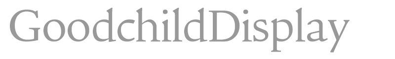 GoodchildDisplay
