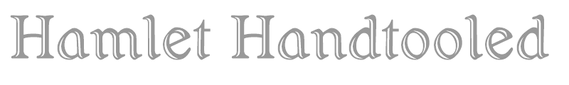Hamlet Handtooled OsF