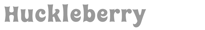 Huckleberry