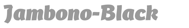 Jambono Black