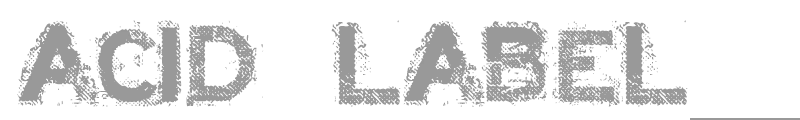 Acid Label