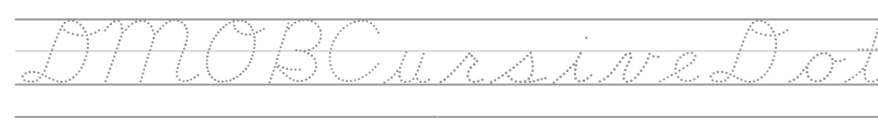 DMOBCursiveDotLine