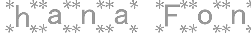 hana Font