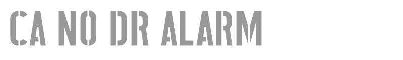 CA No Dr Alarm