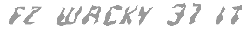 FZ WACKY 37 ITALIC