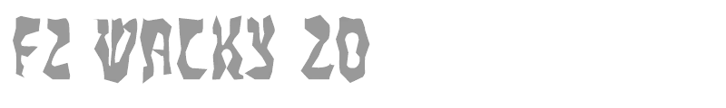 FZ WACKY 20