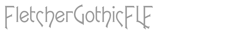 Fletcher Gothic