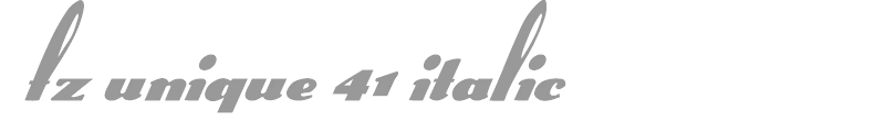 FZ UNIQUE 41 ITALIC
