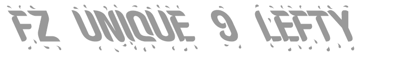 FZ UNIQUE 9 LEFTY