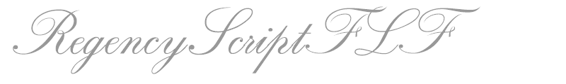 Regency Script