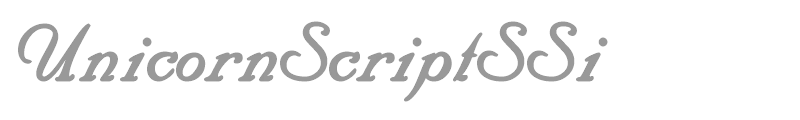 UnicornScriptSSi