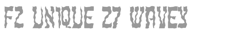 FZ UNIQUE 27 WAVEY