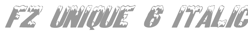 FZ UNIQUE 6 ITALIC