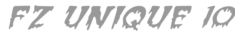 FZ UNIQUE 10 ITALIC