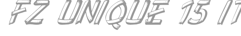FZ UNIQUE 15 ITALIC