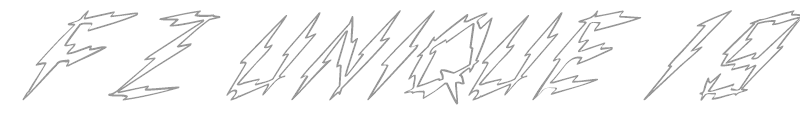 FZ UNIQUE 19 HOLLOW ITALIC