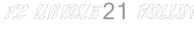 FZ UNIQUE 21 HOLLOW ITALIC