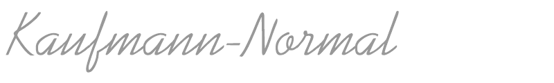 Kaufmann-Normal