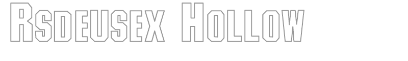 Rsdeusex Hollow
