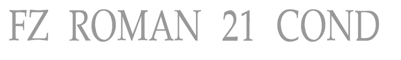 FZ ROMAN 21 COND