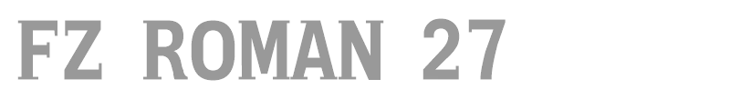 FZ ROMAN 27