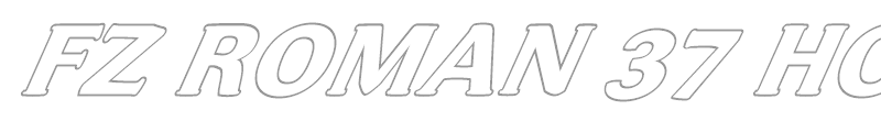 FZ ROMAN 37 HOLLOW ITALIC