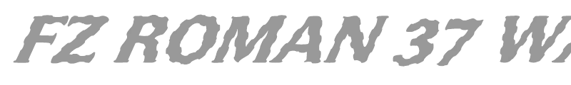 FZ ROMAN 37 WAVEY ITALIC