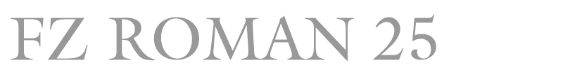 FZ ROMAN 25