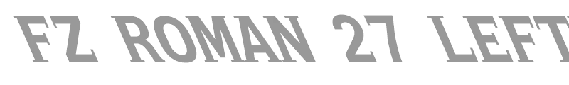 FZ ROMAN 27 LEFTY