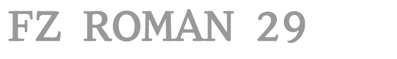 FZ ROMAN 29