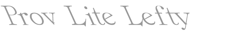Prov Lite Lefty