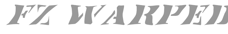 FZ WARPED 17 ITALIC