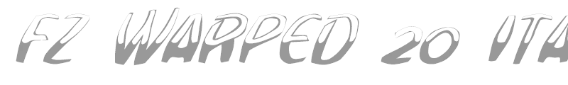 FZ WARPED 20 ITALIC