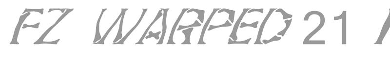 FZ WARPED 21 ITALIC