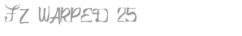 FZ WARPED 25