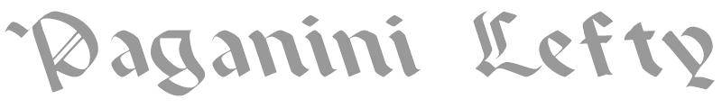 Paganini Lefty