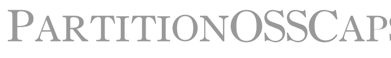 PartitionOSSCapsSSi
