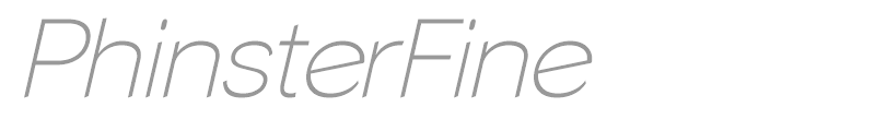 PhinsterFine