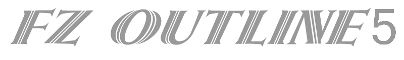 FZ OUTLINE 5 ITALIC