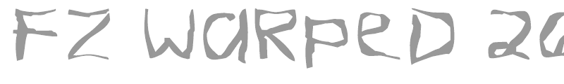 FZ WARPED 26