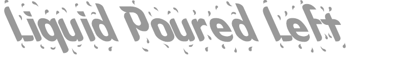 Liquid Poured Left