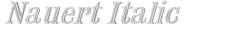 Nauert Italic