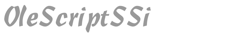 OleScriptSSi