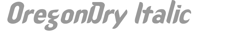 OregonDry Italic