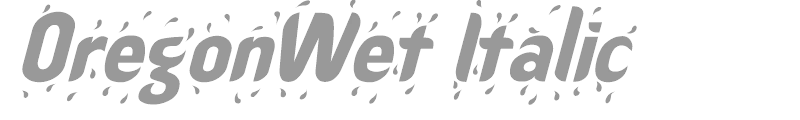 OregonWet Italic