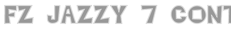 FZ JAZZY 7 CONTOUR