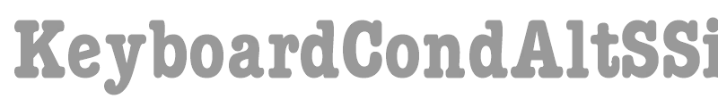 KeyboardCondAltSSi